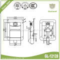 GL-12128 Aluminium Toolbox Paddle Latch Lock Dengan Kunci